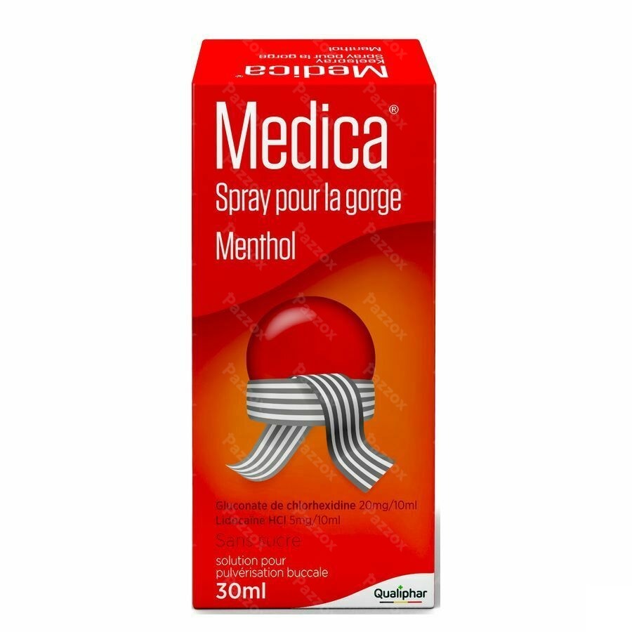 Medica Spray Pour La Gorge Menthol 30ml
