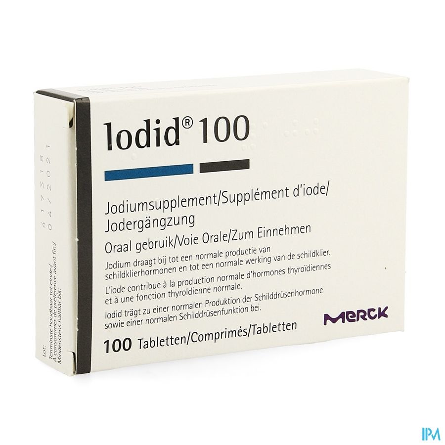 Iodid Tabl 100x100ug