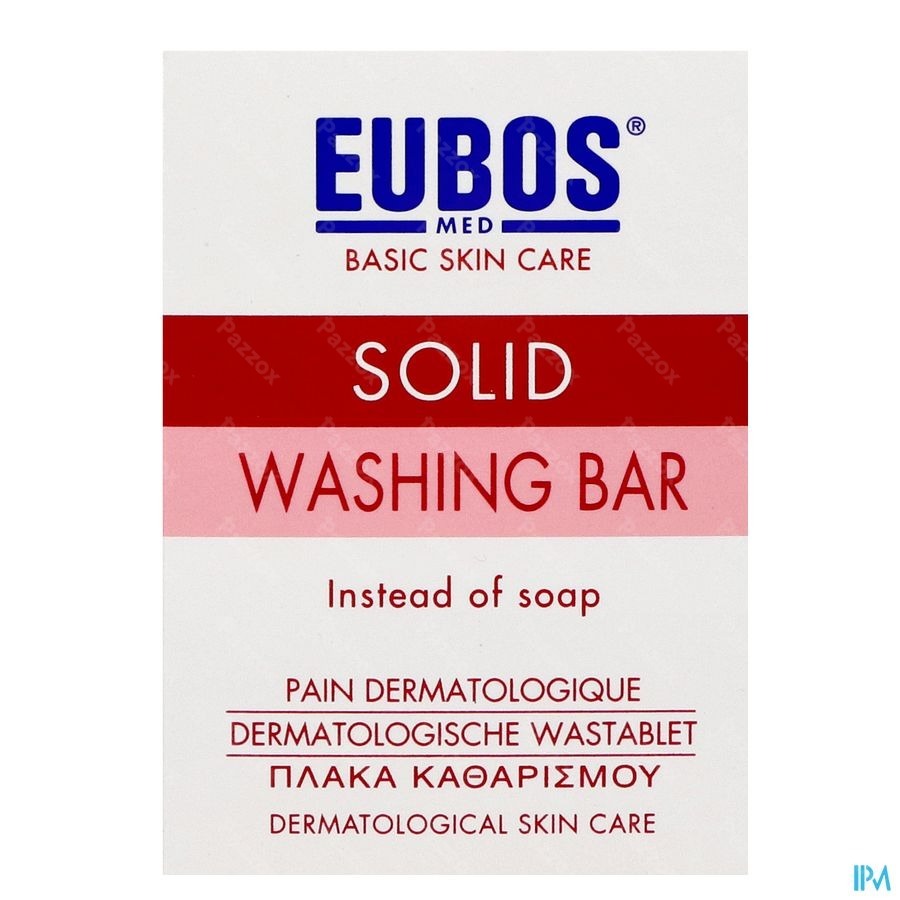 Eubos Compact Pain Dermato Rose Parf 125g