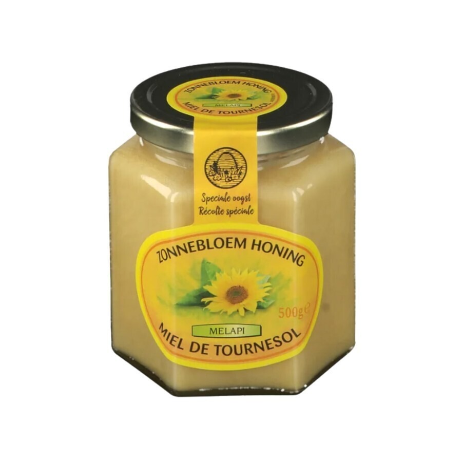 Melapi Miel Tournesol Tendre 500g 5536 Revogan