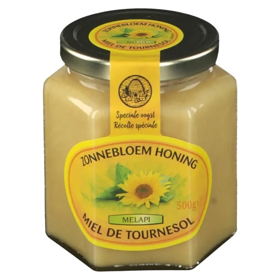 Melapi Miel Tournesol Tendre 500g 5536 Revogan