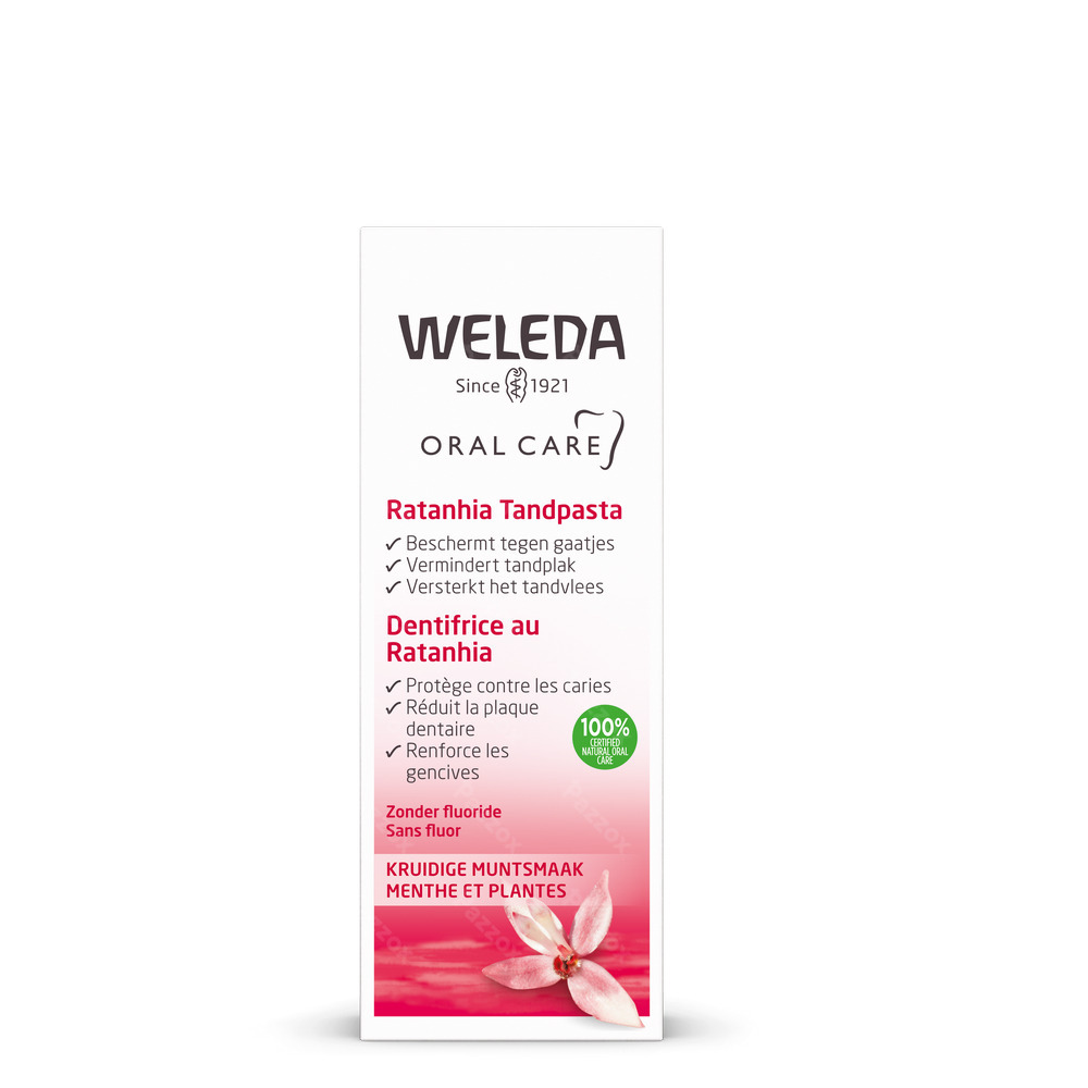 Weleda Dentif Ratanhia Rose 75ml