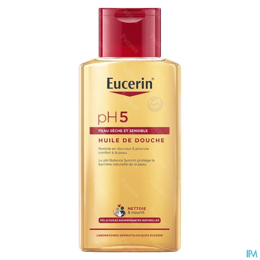 Eucerin pH5 Huilde de Douche Peau Sèche et Sensible avec pompe 200ml
