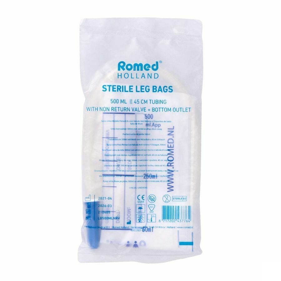 Sac Urine Jambe 0,5l Pontos