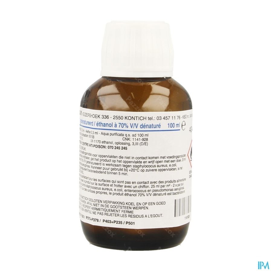Ethanol 70% V/v Denature 100ml Magis