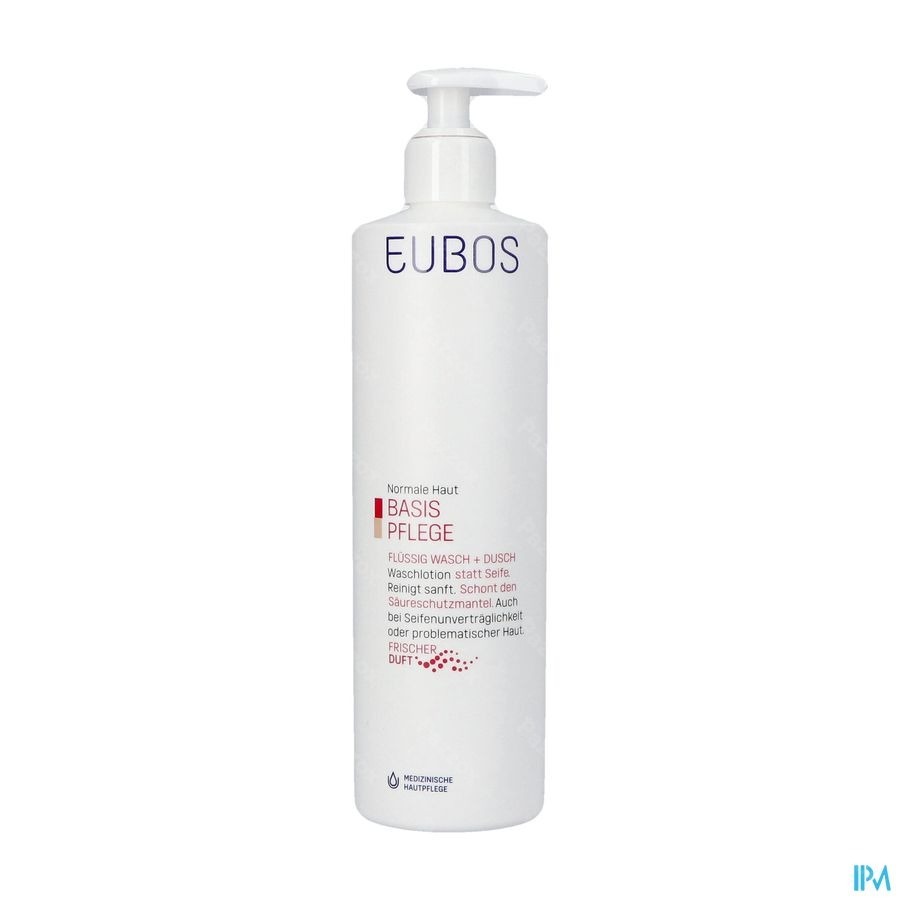 Eubos Savon Liquide Rose Parf 400ml