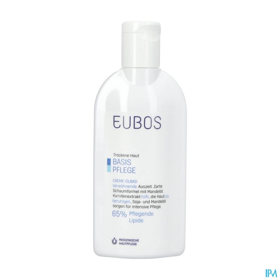 Eubos Huile de Bain Peau Sèche à Très Sèche 200 ml
