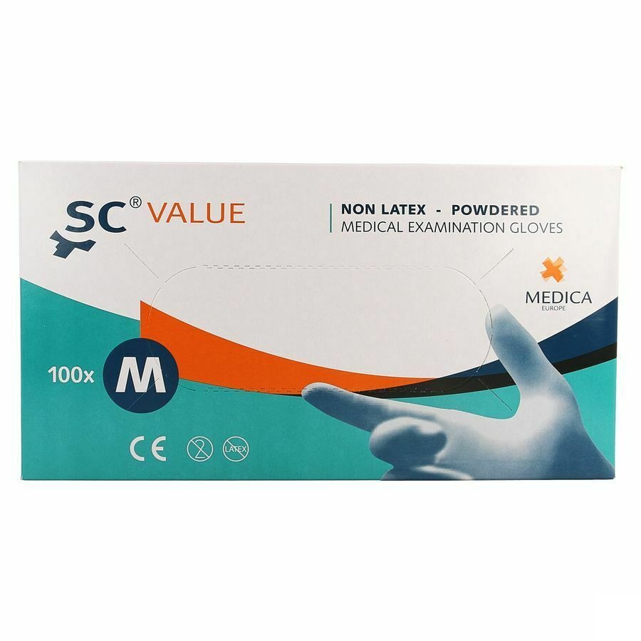 Sensicare Gants Chirurg. Stretchvinyl M 100