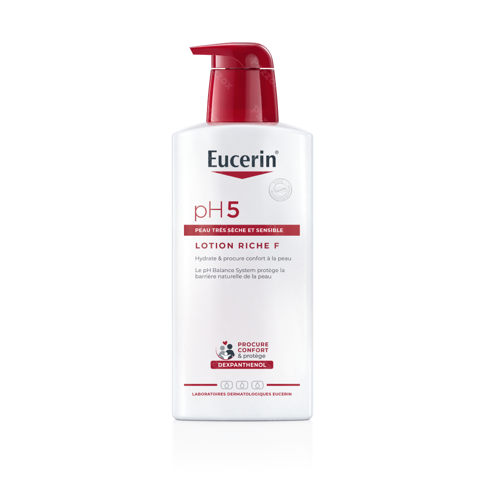 Eucerin pH5 Lotion Riche F Peau Très sèche et Sensible avec pompe 400ml