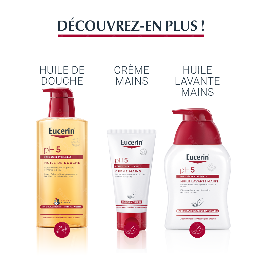 Eucerin pH5 Lotion Riche F Peau Très sèche et Sensible avec pompe 400ml