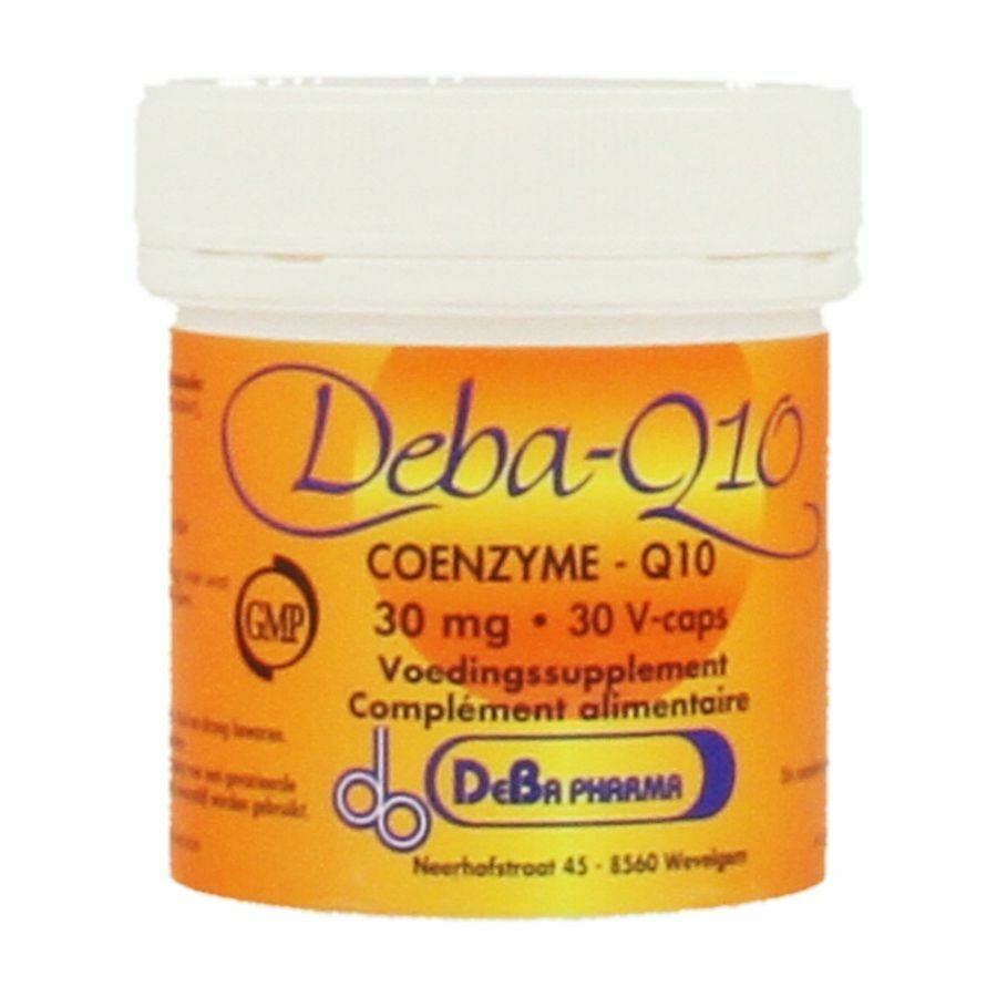 Coenzyme Q10 Caps 30x30mg Deba