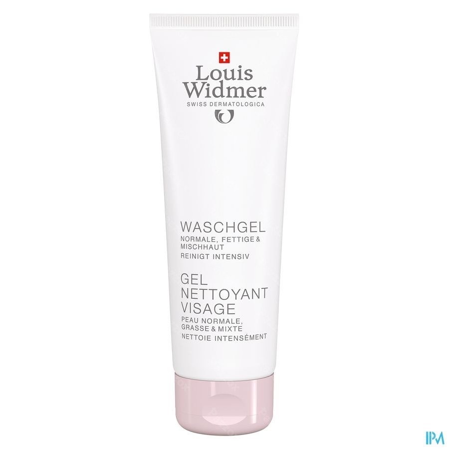 Louis Widmer Gel Nettoyant Visage Sans Parfum 125ml