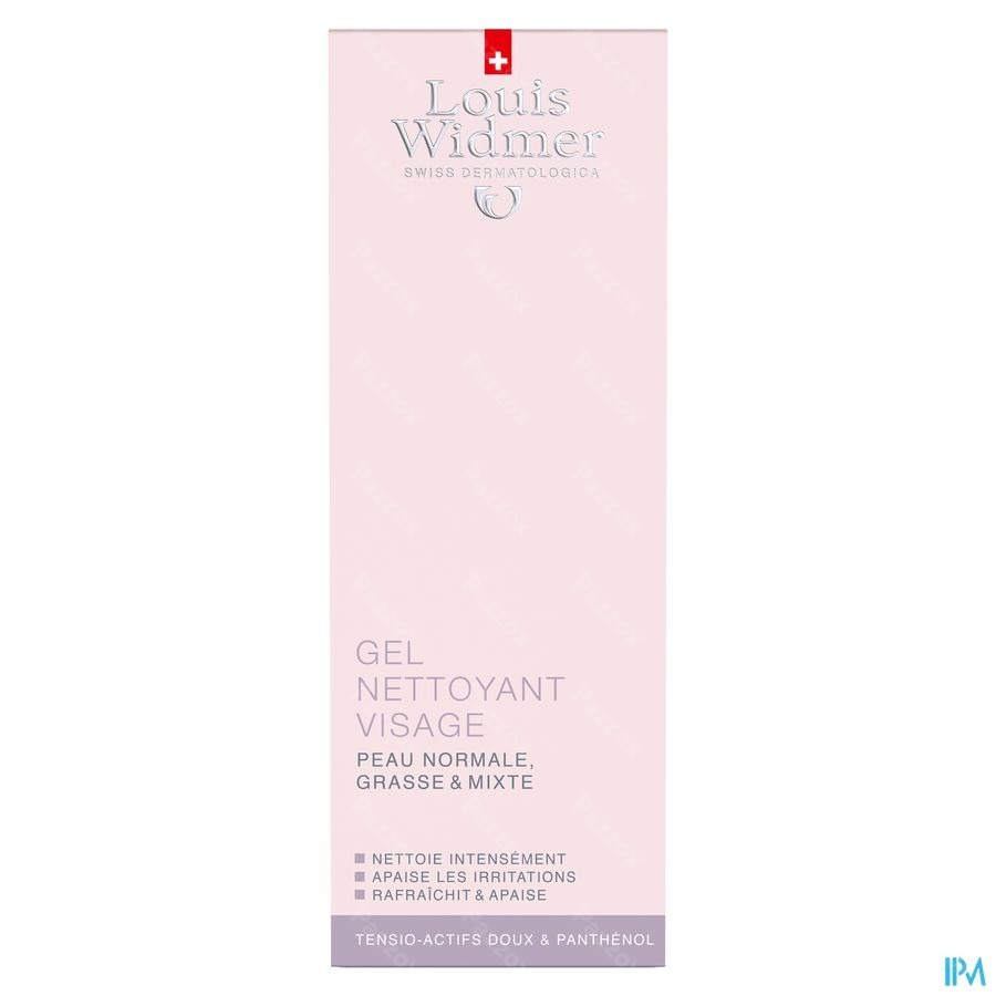 Louis Widmer Gel Nettoyant Visage avec Parfum 125ml