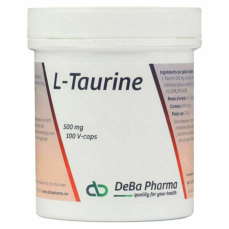 DeBa Pharma L-Taurine 100 Gélules