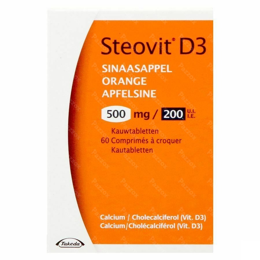 Steovit D3 500mg/200ui Comp 60