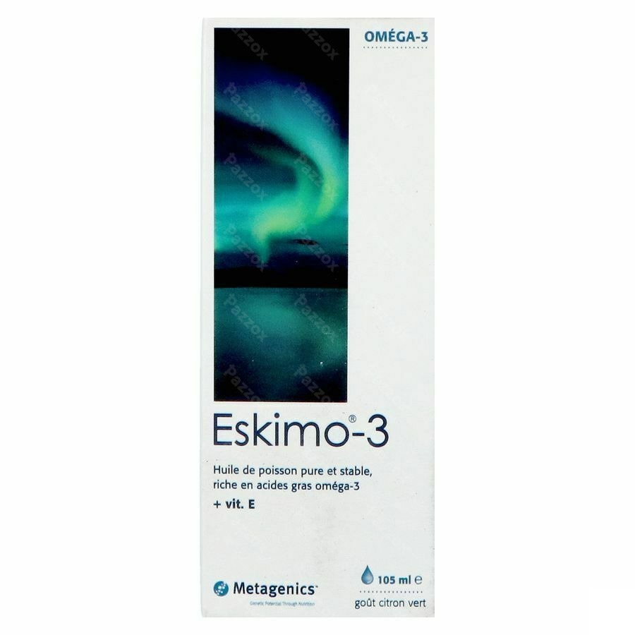Eskimo-3 Citron Vert 105ml 175 Metagenics