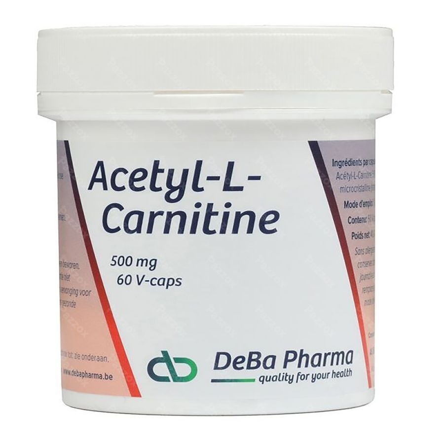 Acetyl-l-carnitine Caps 60x500mg Deba