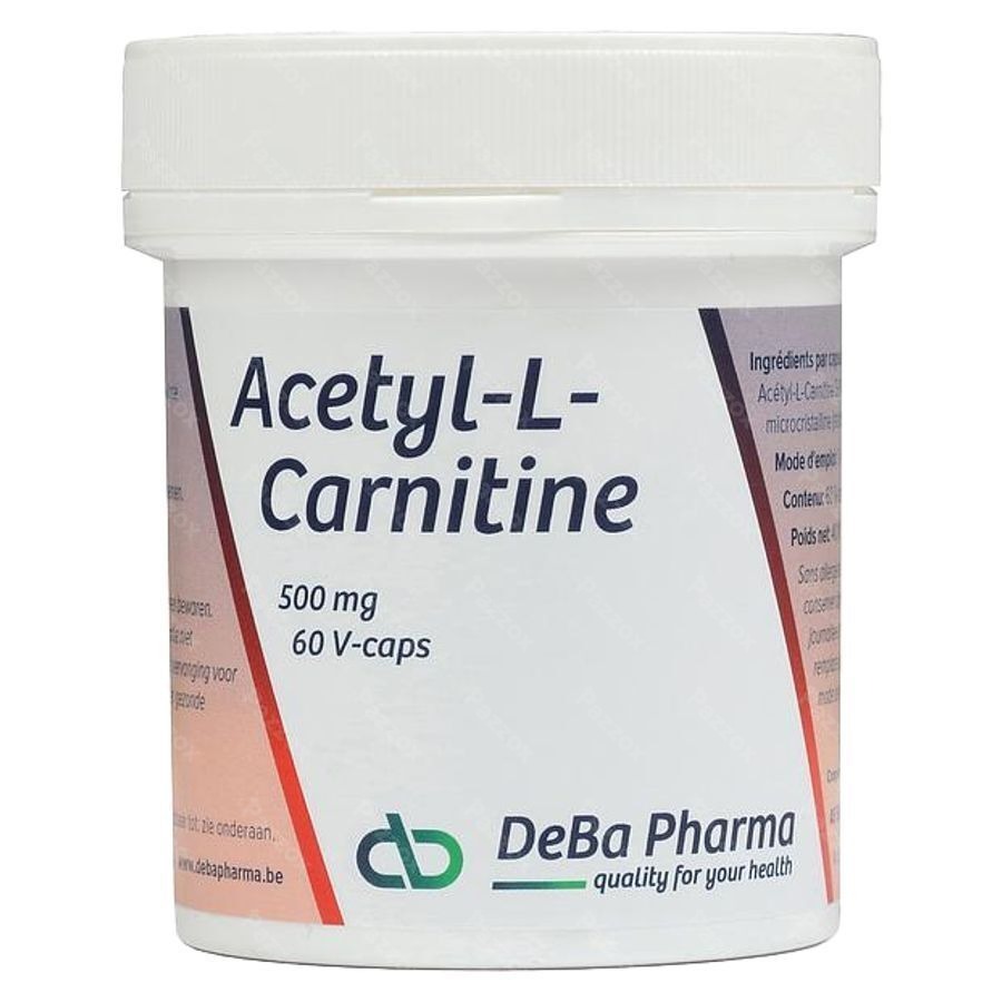 Acetyl-l-carnitine Caps 60x500mg Deba
