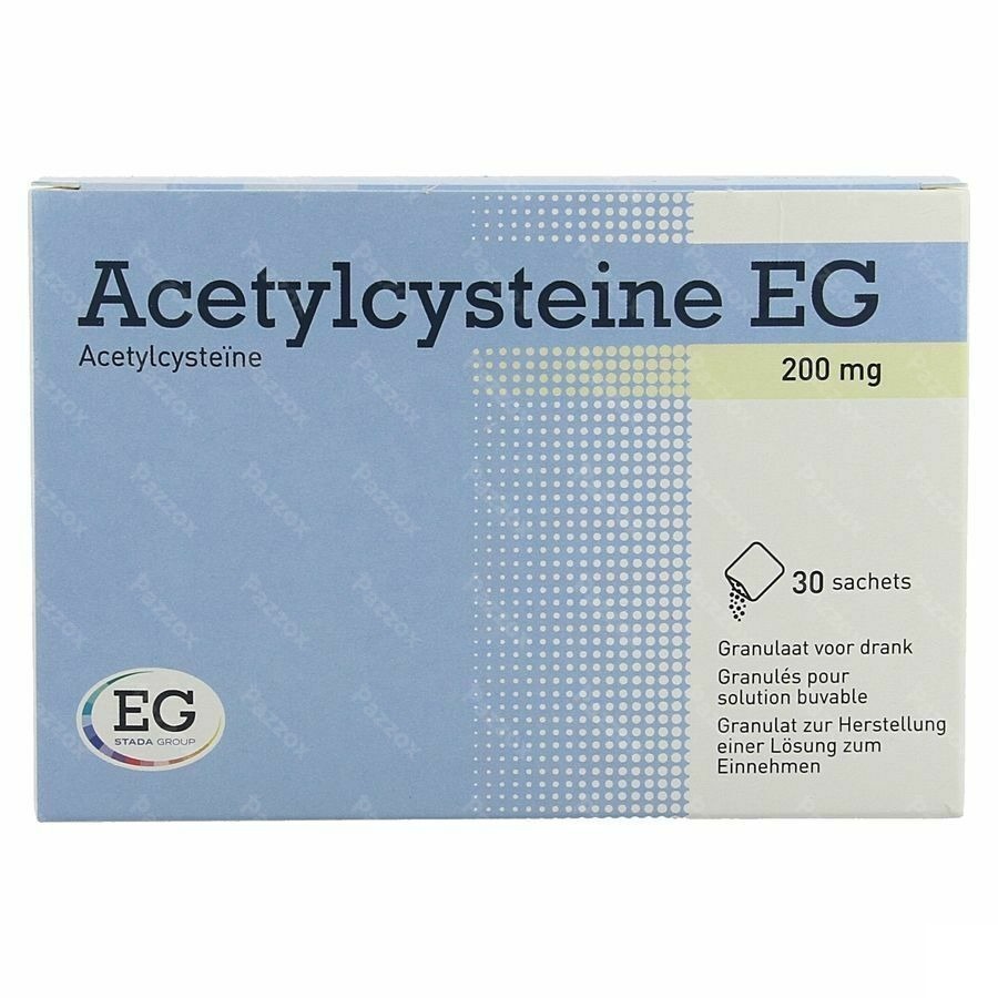 Acetylcysteine EG Sach 30X200Mg