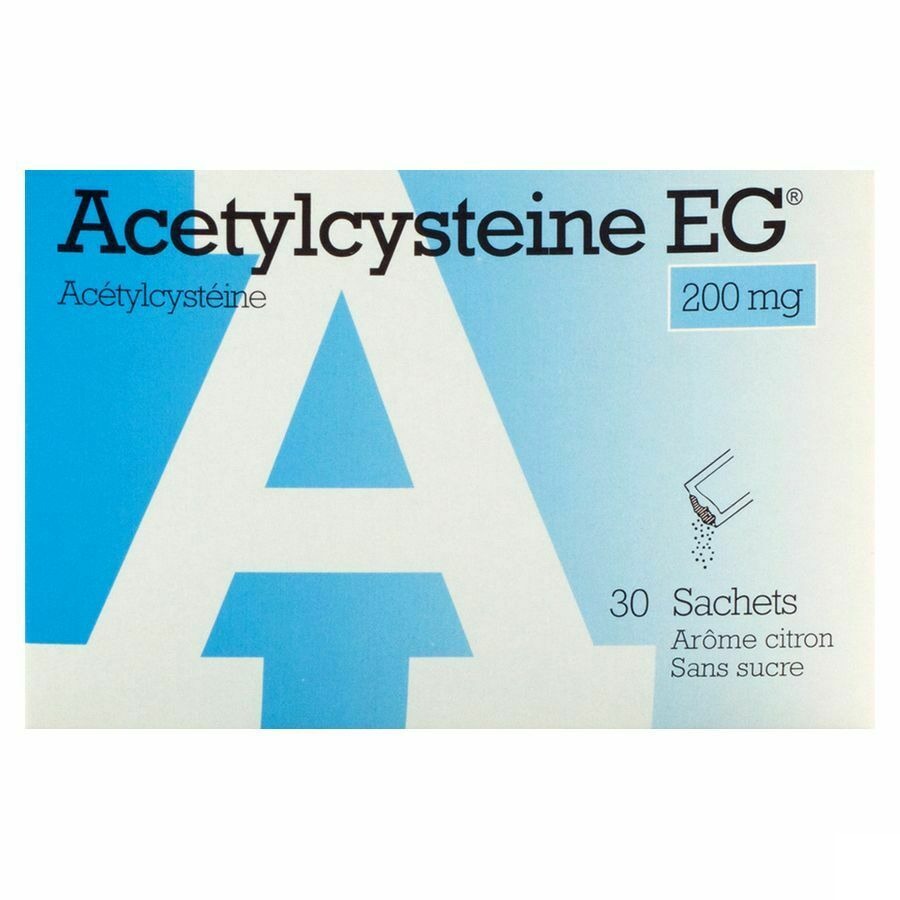 Acetylcysteine EG Sach 30X200Mg