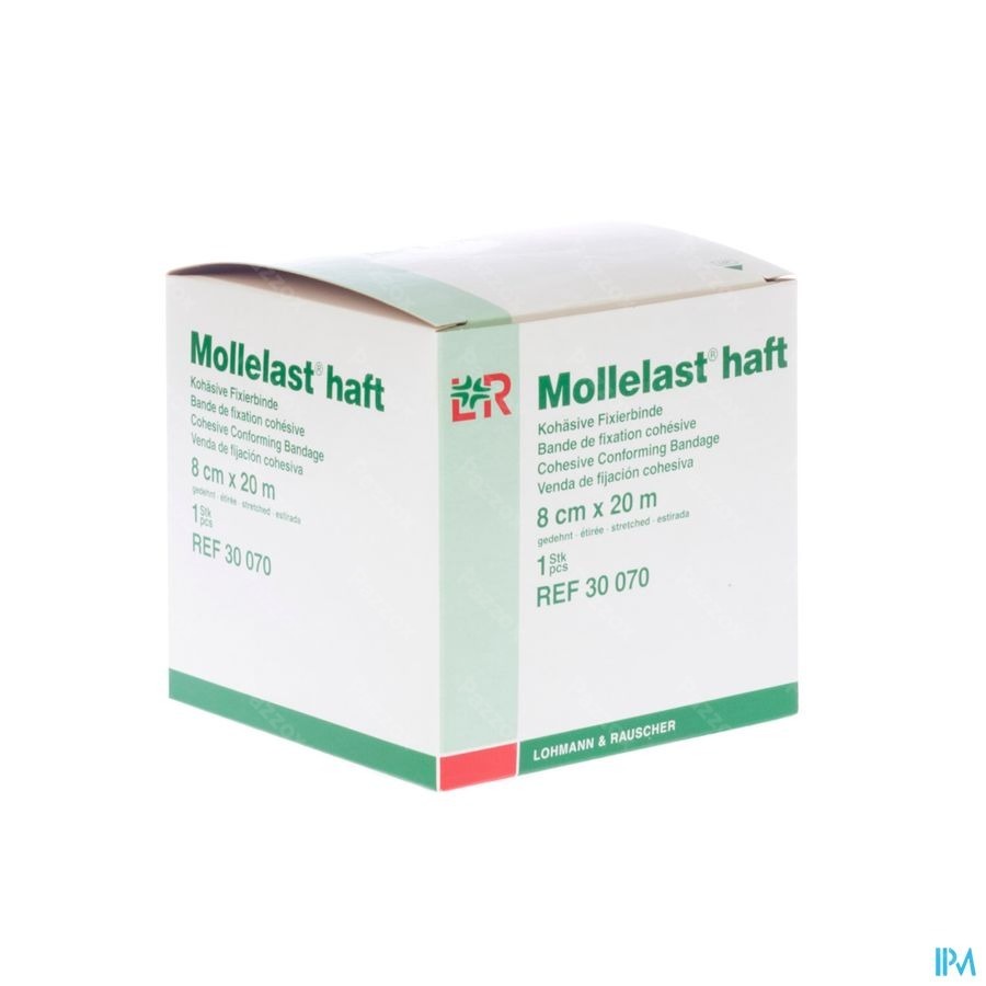 Mollelast Haft Bande Elast Adh 8cmx20m 30070