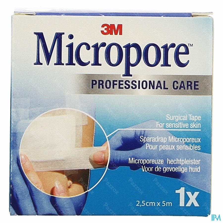 Micropore 3m Tape Refill 25,0mmx5m Roul.1 1530p-1s