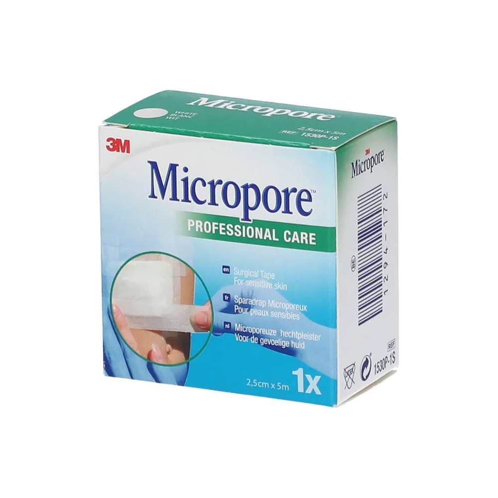 Micropore 3m Tape Refill 25,0mmx5m Roul.1 1530p-1s