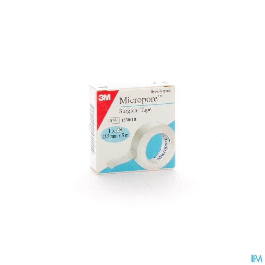 Micropore 3m Tape 12,5mmx5m Rouleau 1 1530p-0s