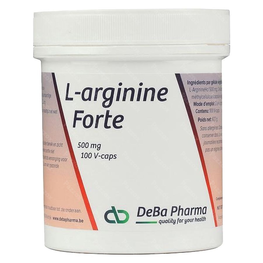 DeBa Pharma L-arginine Forte 100 Gélules