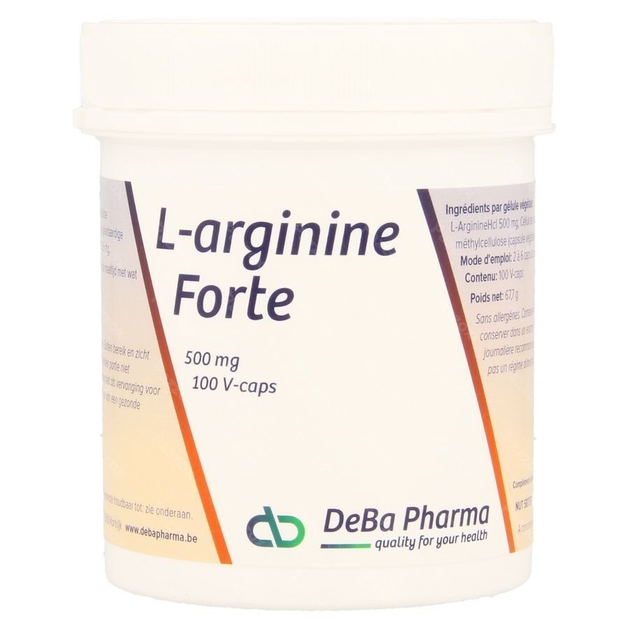 DeBa Pharma L-arginine Forte 100 Gélules