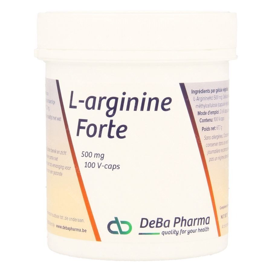 DeBa Pharma L-arginine Forte 100 Gélules