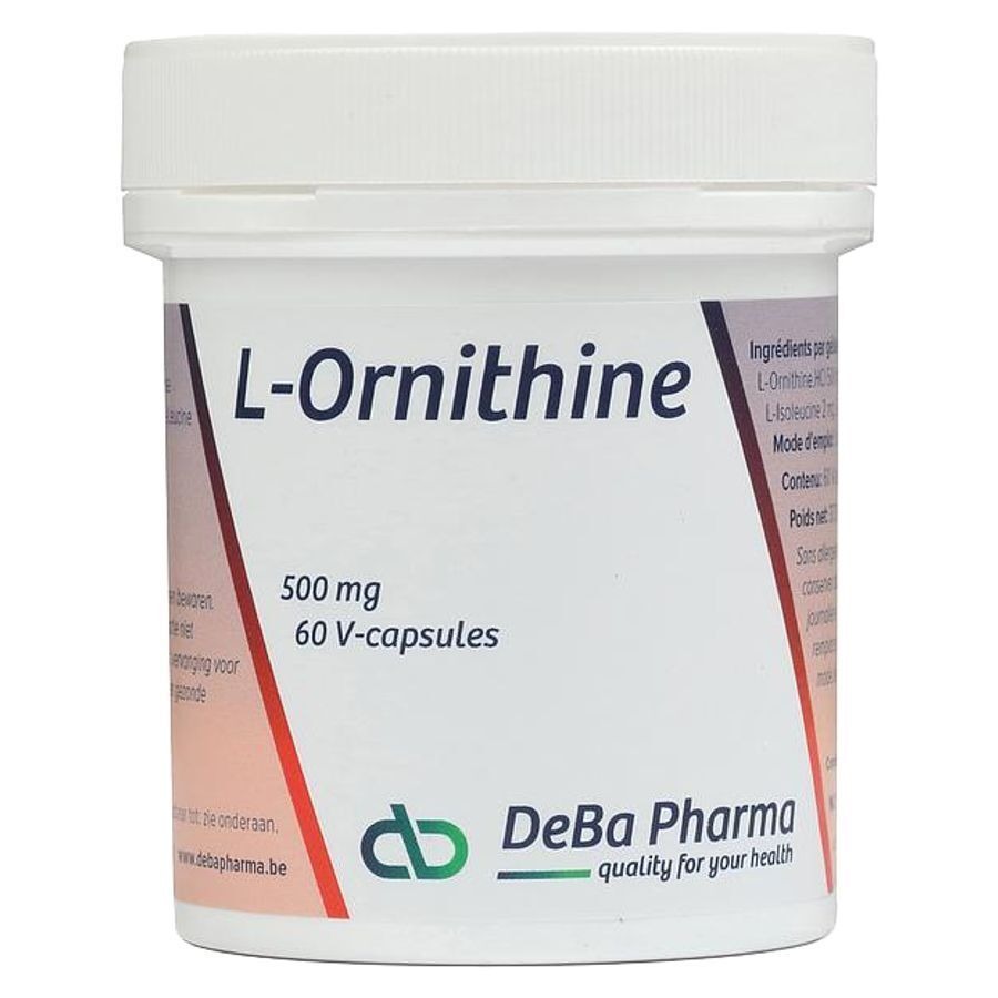 l-ornithine Caps 60x500mg Deba