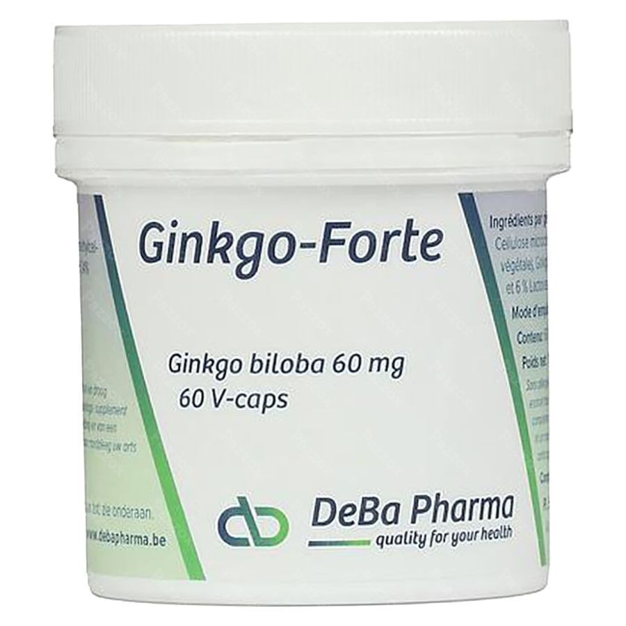 DeBa Pharma Ginkgo-Forte 60 Gélules