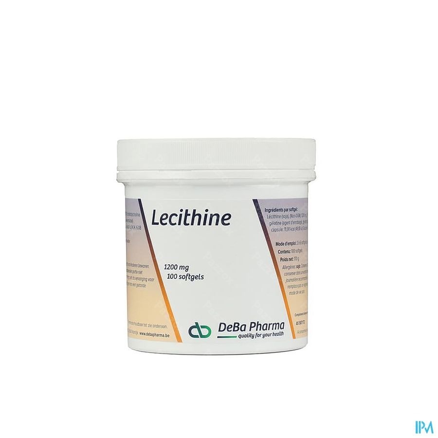 Deba Lecithine 100 Gélules