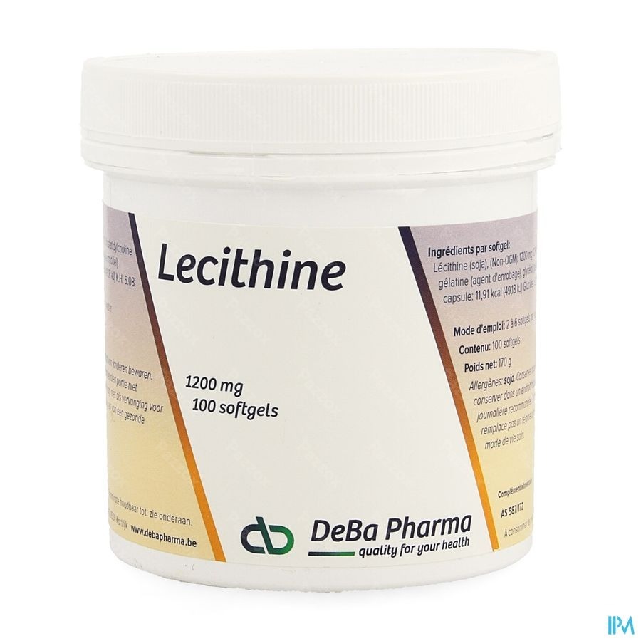 Deba Lecithine 100 Gélules