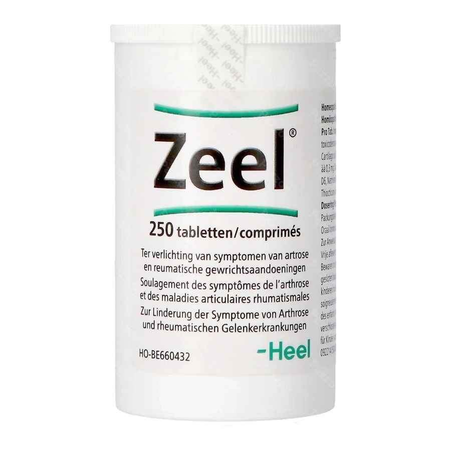Heel Zeel 250 Comprimés