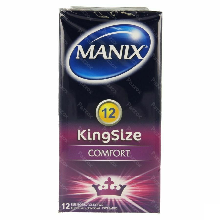 Manix King Size Preservatifs 12