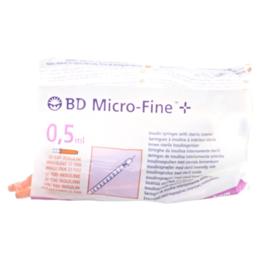 Microfine Ser.ins. 0,5ml 30g 8mm 10 324825