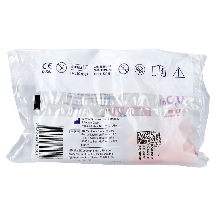 Microfine Ser.ins. 0,5ml 30g 8mm 10 324825