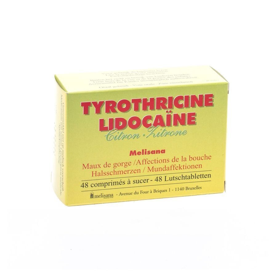 Tyrothricine Lidoca Citron Comp 48