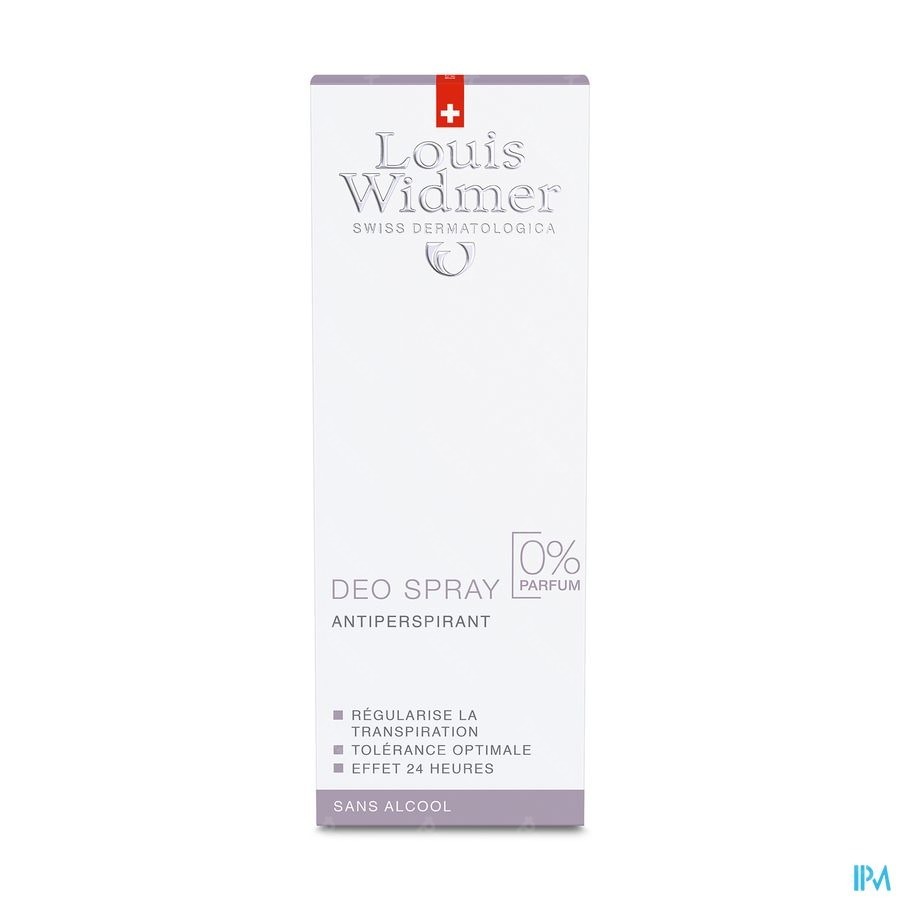 Louis Widmer Deo Spray Sans Parfum 75ml