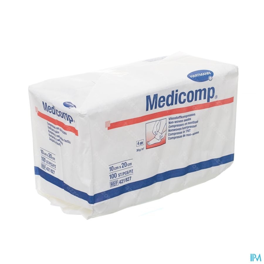 Medicomp 10x20cm 4pl. Nst. 100 P/s
