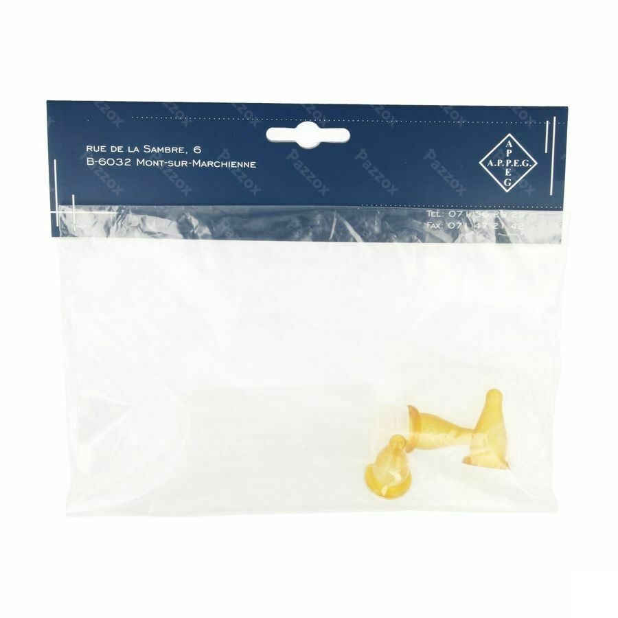 Appeg Biber Plast + 3 Tetines Chats-chiot100