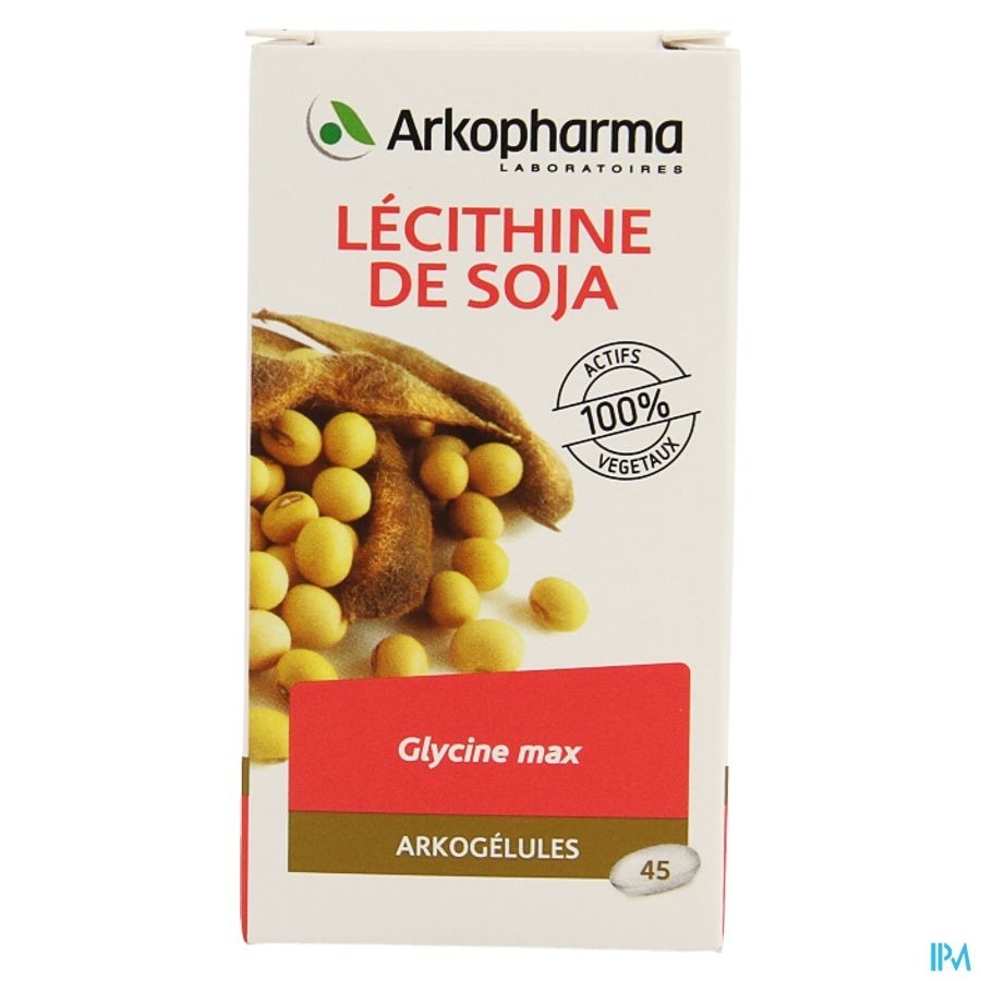 Arkogelules Lecithin Soja Vegetal 45