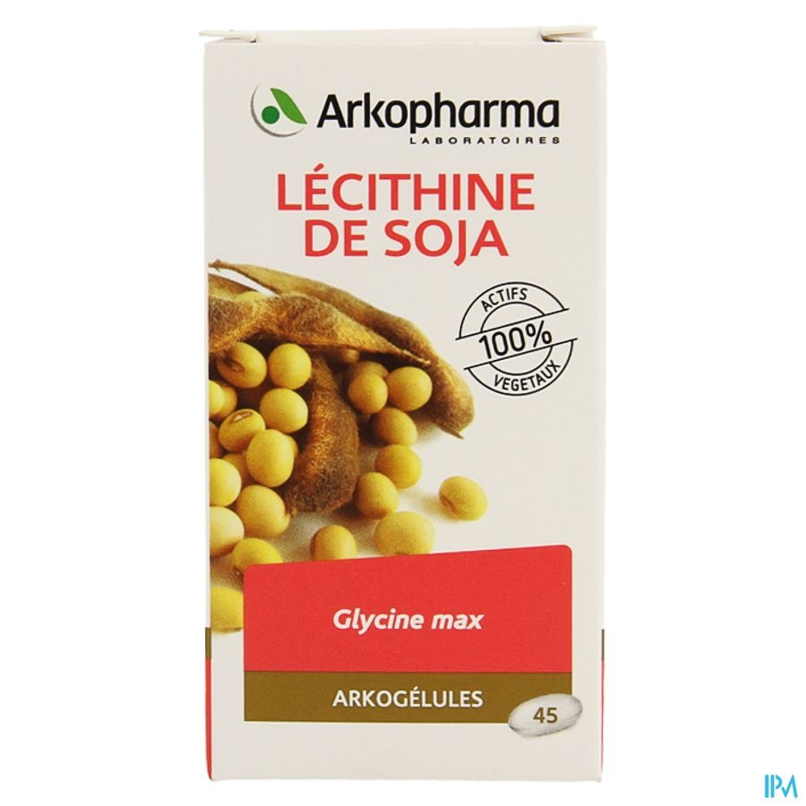 Arkogelules Lecithin Soja Vegetal 45