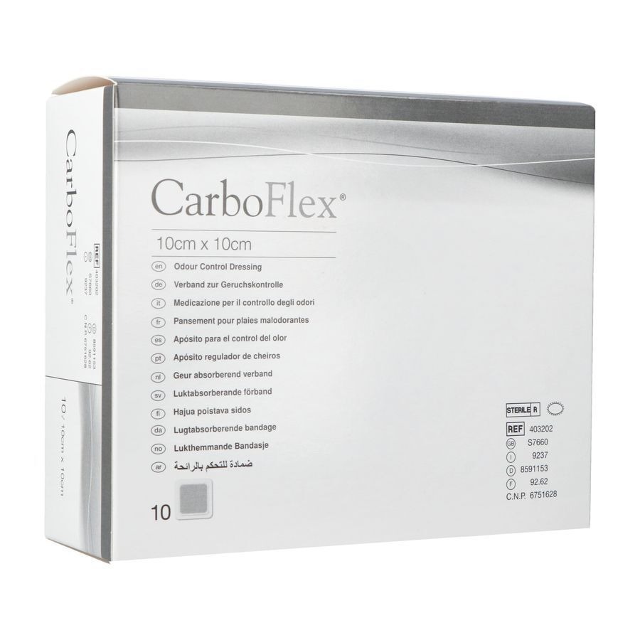 Carboflex Pans Abs.n/adh 10x10cm 10