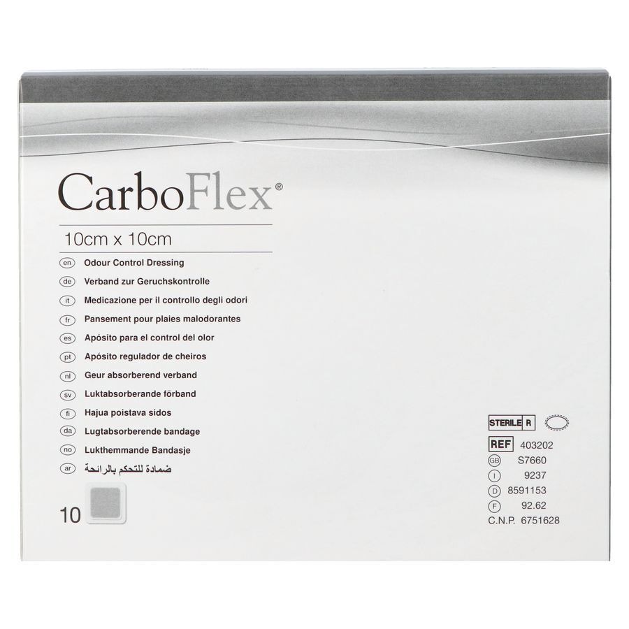 Carboflex Pans Abs.n/adh 10x10cm 10