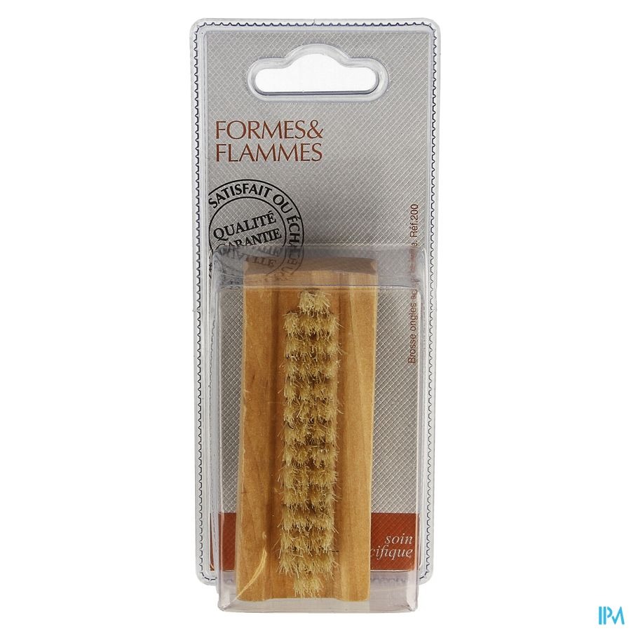 Formes&flammes 200 Brosse Ongles Nylon