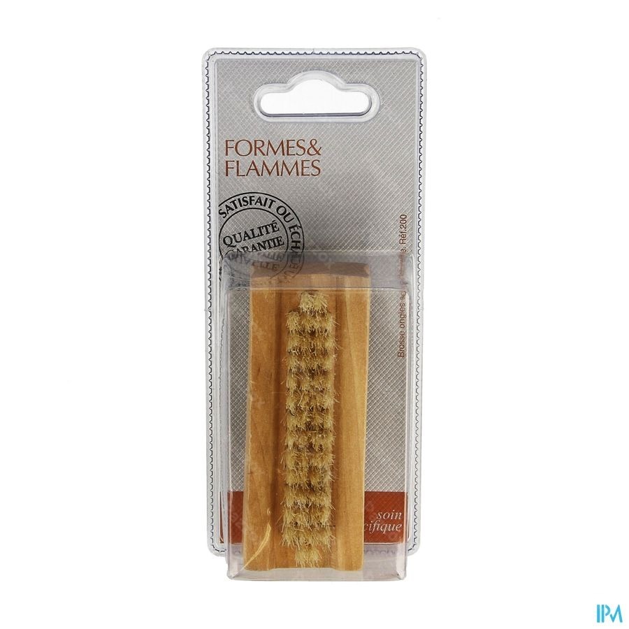 Formes&flammes 200 Brosse Ongles Nylon