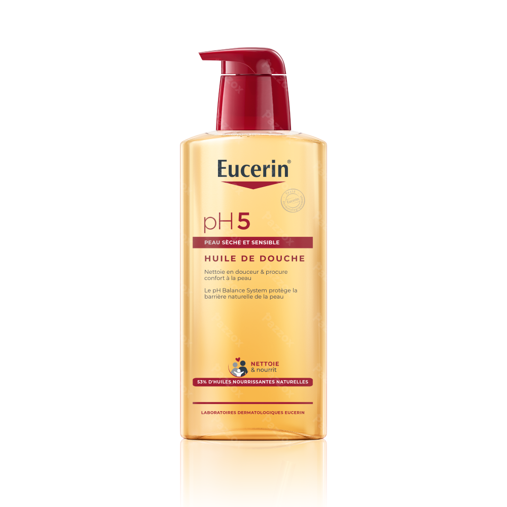 Eucerin pH5 Huilde de Douche Peau Sèche et Sensible avec pompe 400ml